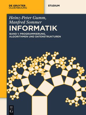 cover image of Programmierung, Algorithmen und Datenstrukturen